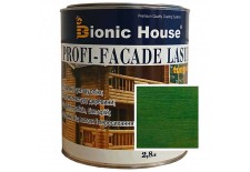 «PROFI-FACADE LASUR tung oil» Фарба для дерева на основі тунгової олії 2,8л Кипарис