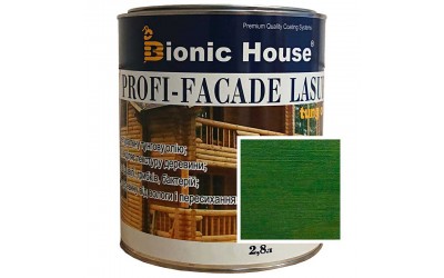 «PROFI-FACADE LASUR tung oil» Фарба для дерева на основі тунгової олії 2,8л Кипарис
