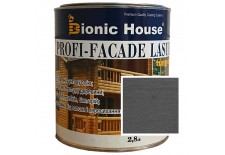 «PROFI-FACADE LASUR tung oil» Фарба для дерева на основі тунгової олії 2,8л Арт Грей