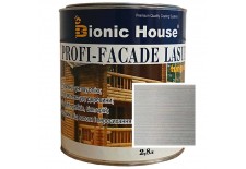 «PROFI-FACADE LASUR tung oil» Фарба для дерева на основі тунгової олії 2,8л Білий Мармур