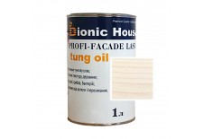 «PROFI-FACADE LASUR tung oil» Фарба для дерева на основі тунгової олії 1л Жасмін