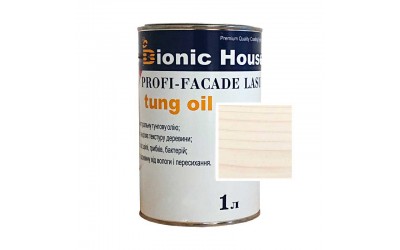 «PROFI-FACADE LASUR tung oil» Фарба для дерева на основі тунгової олії 1л Жасмін