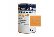 «PROFI-FACADE LASUR tung oil» Фарба для дерева на основі тунгової олії 1л Дуб