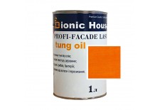 «PROFI-FACADE LASUR tung oil» Фарба для дерева на основі тунгової олії 1л Пінія