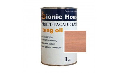 «PROFI-FACADE LASUR tung oil» Фарба для дерева на основі тунгової олії 1л Індіго