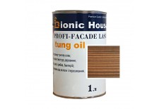«PROFI-FACADE LASUR tung oil» Фарба для дерева на основі тунгової олії 1л Кедр