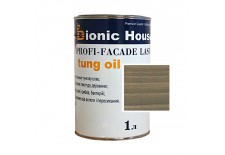 «PROFI-FACADE LASUR tung oil» Фарба для дерева на основі тунгової олії 1л Вільха