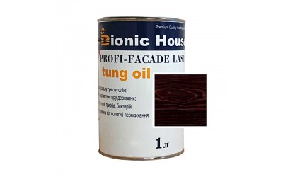 «PROFI-FACADE LASUR tung oil» Фарба для дерева на основі тунгової олії 1л Рожеве дерево