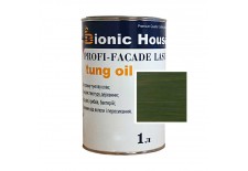 «PROFI-FACADE LASUR tung oil» Фарба для дерева на основі тунгової олії 1л Мирт