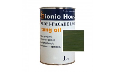 «PROFI-FACADE LASUR tung oil» Фарба для дерева на основі тунгової олії 1л Мирт