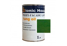 «PROFI-FACADE LASUR tung oil» Фарба для дерева на основі тунгової олії 1л Кипарис