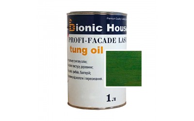 «PROFI-FACADE LASUR tung oil» Фарба для дерева на основі тунгової олії 1л Кипарис