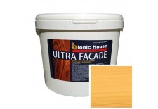 «ULTRA FACADE» Криючий ультрастійкий антисептик-лазур для дерева 10л Світлий дуб