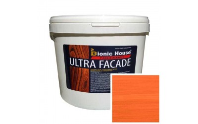 «ULTRA FACADE» Криючий ультрастійкий антисептик-лазур для дерева 10л Горобина