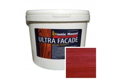 «ULTRA FACADE» Криючий ультрастійкий антисептик-лазур для дерева 10л Вишня