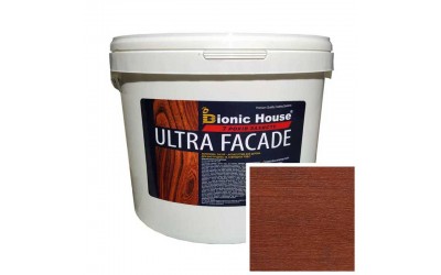 «ULTRA FACADE» Криючий ультрастійкий антисептик-лазур для дерева 10л Марсала