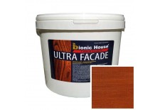 «ULTRA FACADE» Криючий ультрастійкий антисептик-лазур для дерева 10л Каштан
