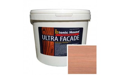 «ULTRA FACADE» Криючий ультрастійкий антисептик-лазур для дерева 10л Індіго