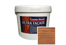 «ULTRA FACADE» Криючий ультрастійкий антисептик-лазур для дерева 10л Золотий Горіх