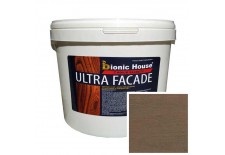 «ULTRA FACADE» Криючий ультрастійкий антисептик-лазур для дерева 10л Умбра