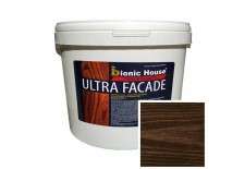 «ULTRA FACADE» Криючий ультрастійкий антисептик-лазур для дерева 10л Палісандр
