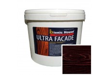 «ULTRA FACADE» Криючий ультрастійкий антисептик-лазур для дерева 10л Рожеве дерево