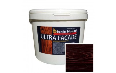 «ULTRA FACADE» Криючий ультрастійкий антисептик-лазур для дерева 10л Рожеве дерево
