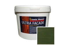 «ULTRA FACADE» Криючий ультрастійкий антисептик-лазур для дерева 10л Мирт