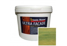 «ULTRA FACADE» Криючий ультрастійкий антисептик-лазур для дерева 10л Смарагд