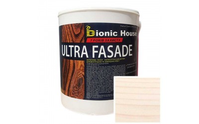 «ULTRA FACADE» Криючий ультрастійкий антисептик-лазур для дерева 2,5л Жасмін