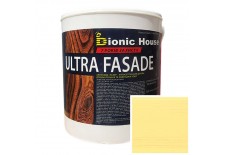«ULTRA FACADE» Криючий ультрастійкий антисептик-лазур для дерева 2,5л Медовий