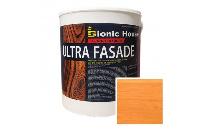 «ULTRA FACADE» Криючий ультрастійкий антисептик-лазур для дерева 2,5л Дуб