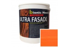 «ULTRA FACADE» Криючий ультрастійкий антисептик-лазур для дерева 2,5л Горобина
