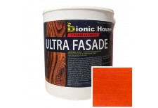 «ULTRA FACADE» Криючий ультрастійкий антисептик-лазур для дерева 2,5л Махагон