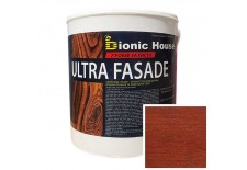 «ULTRA FACADE» Криючий ультрастійкий антисептик-лазур для дерева 2,5л Марсала