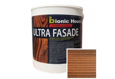 «ULTRA FACADE» Криючий ультрастійкий антисептик-лазур для дерева 2,5л Кедр