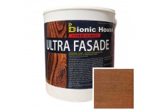 «ULTRA FACADE» Криючий ультрастійкий антисептик-лазур для дерева 2,5л Тауп