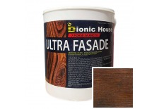 «ULTRA FACADE» Криючий ультрастійкий антисептик-лазур для дерева 2,5л Венге