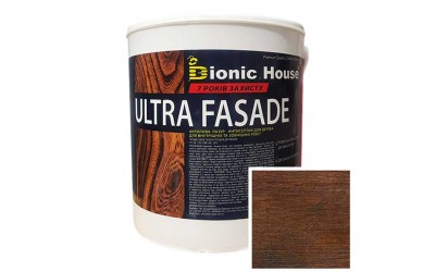 «ULTRA FACADE» Криючий ультрастійкий антисептик-лазур для дерева 2,5л Венге