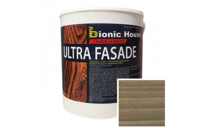 «ULTRA FACADE» Криючий ультрастійкий антисептик-лазур для дерева 2,5л Вільха