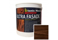 «ULTRA FACADE» Криючий ультрастійкий антисептик-лазур для дерева 2,5л Палісандр