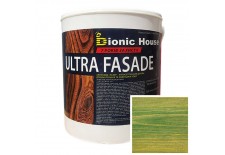 «ULTRA FACADE» Криючий ультрастійкий антисептик-лазур для дерева 2,5л Смарагд