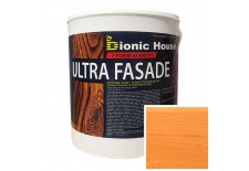 «ULTRA FACADE» Криючий ультрастійкий антисептик-лазур для дерева 0,8л Дуб