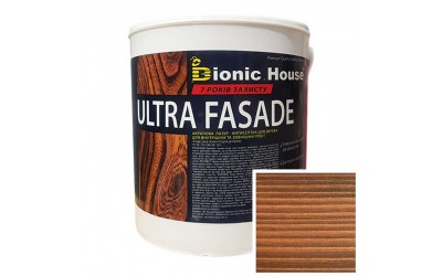 «ULTRA FACADE» Криючий ультрастійкий антисептик-лазур для дерева 0,8л Кедр