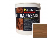«ULTRA FACADE» Криючий ультрастійкий антисептик-лазур для дерева 0,8л Хакі