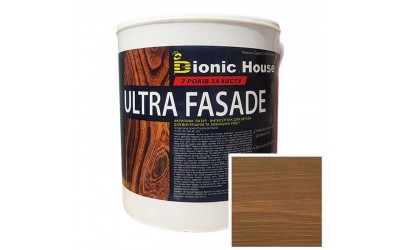 «ULTRA FACADE» Криючий ультрастійкий антисептик-лазур для дерева 0,8л Хакі