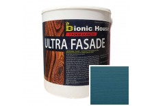 «ULTRA FACADE» Криючий ультрастійкий антисептик-лазур для дерева 0,8л Крайола
