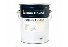 «AQUA COLOR» UV-protect Сонцезахисна фарба для дерева 10л Білий А101