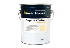 «AQUA COLOR» UV-protect Сонцезахисна фарба для дерева 10л Слонова кістка А102