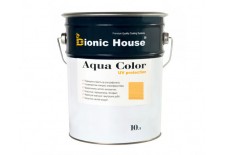 «AQUA COLOR» UV-protect Сонцезахисна фарба для дерева 10л Світлий дуб А126